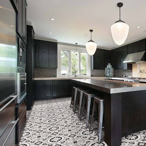 Kensington Grey porcelain tiles 22.5x22.5cm All tiles TILEJOB