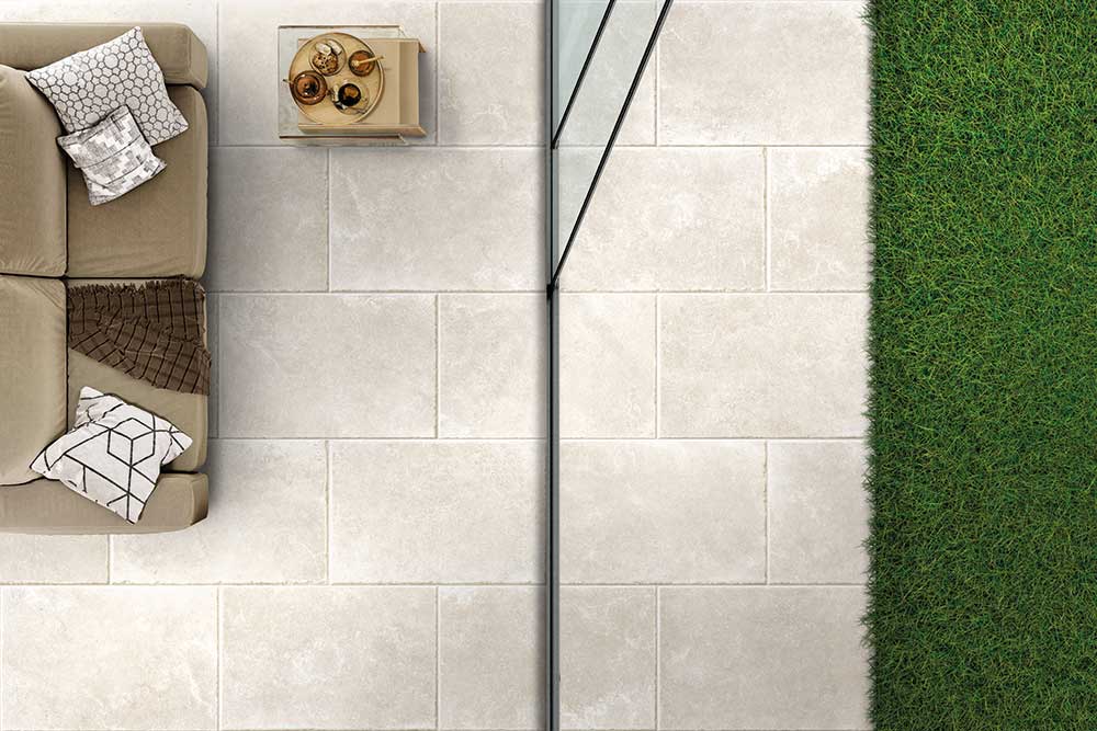 Kenford Sand porcelain tiles 60x90cm