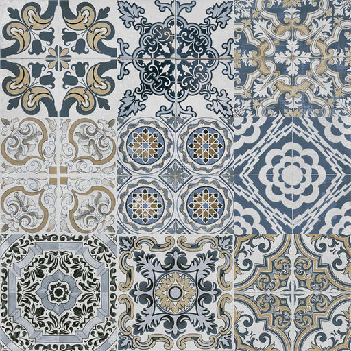 Pluto Mixed Decor Matt 60x60cm All tiles TILEJOB