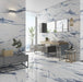 Character Blue Marble gloss porcelain tiles cut sample TILEJOB.CO.UK