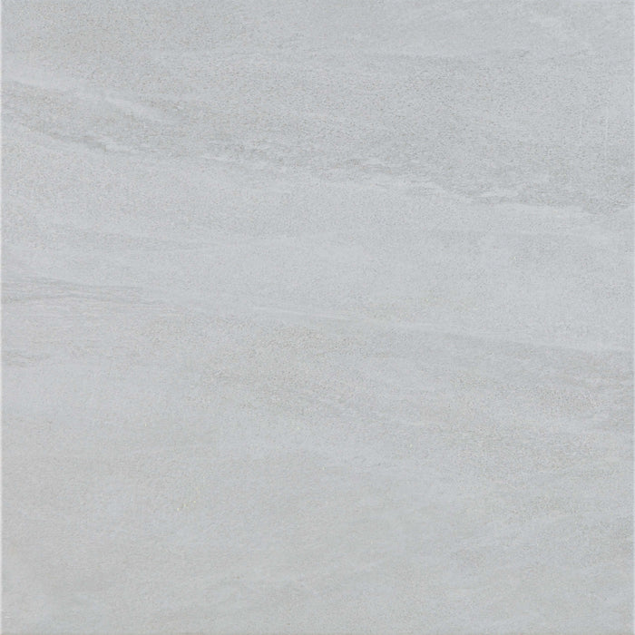 Terranova silver porcelain tiles cut sample