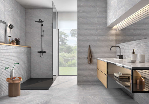 Terranova silver porcelain tiles 60.8x60.8cm All tiles TILEJOB