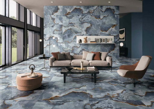 Onyx Blue Gloss and Matt 30x60cm All tiles TILEJOB