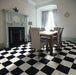 Charming Black Classic Marble effect tiles 30x30cm