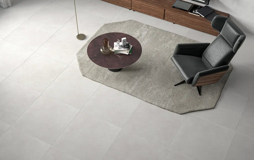 Resina Ghiachio matt porcelain tiles cut sample TILEJOB