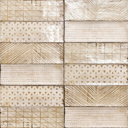Oxford deco rustic cream gloss wall tiles 10x30cm All tiles TILEJOB.CO.UK