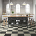Charming White Classic Marble effect tiles 30x30cm
