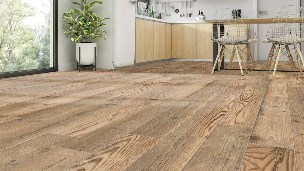 Village Natural Wood effect tiles 20X120cm