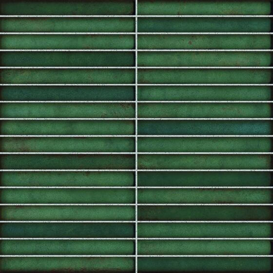 Deco Lingot Mint Vintage cut sample TILEJOB.CO.UK