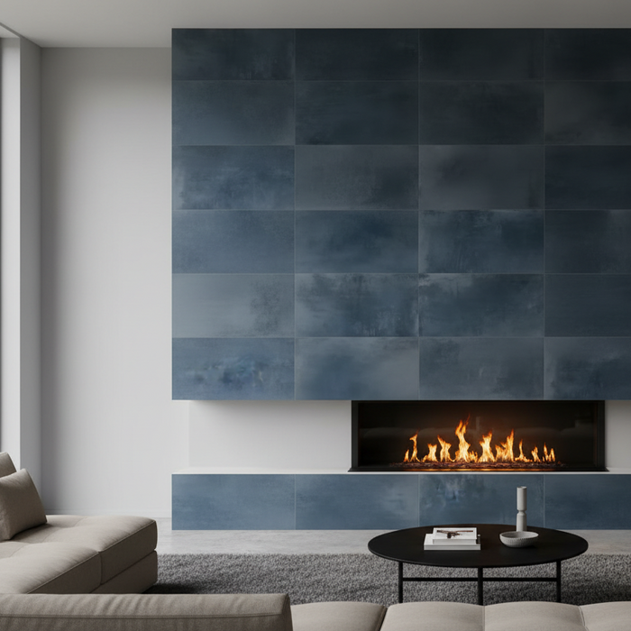 Blue Metal Matt Tiles 60X30, 60X60cm