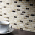  Perugia Brown Marble Mosaic Tiles Small mix