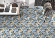 Sidney spring blue pattern tiles 49.1x49.1cm All tiles TILEJOB