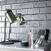 Lumiere Bevel Antique Mirror Brick Mosaic 75x150mm All tiles TILEJOB