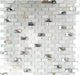 Nautica Oyster White Mosaic Wall 295x292x8mm