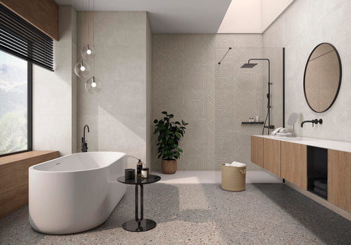 Grey terrazzo celleno 60x60cm All tiles TILEJOB