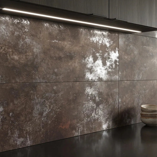 Scopello Brown Oxide Metal Effect Wall & Floor Tiles