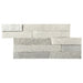 Wales Quarry Chalk White Slate splitface 15x30cm