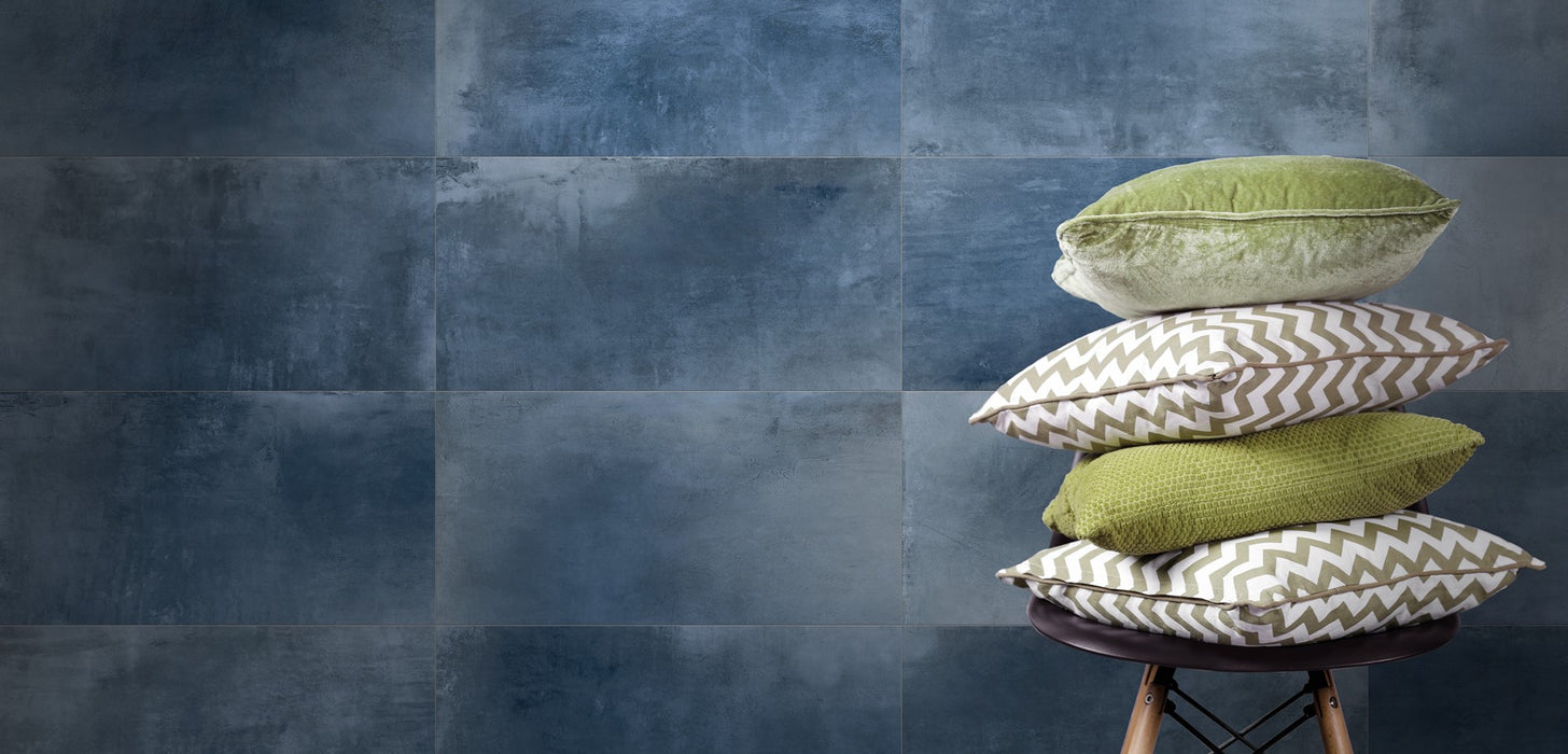 Blue Metal Matt Tiles 60X30, 60X60cm