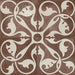 Livada cotto red vitrified ceramic tiles cut sample TILEJOB.CO.UK