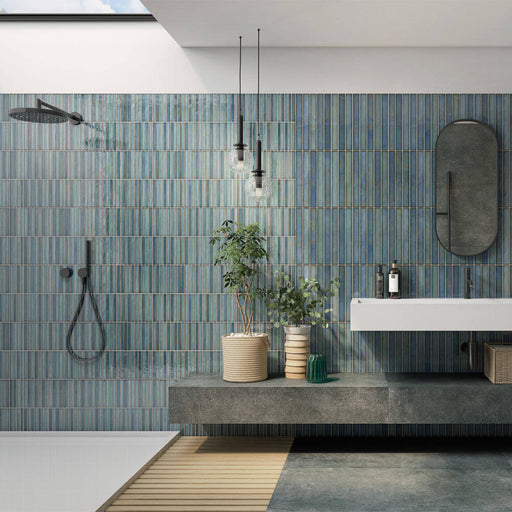 Deco Lingot Blue Vintage 35X35cm All tiles TILEJOB