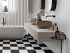 Marquina Classic Marble green cut sample TILEJOB.CO.UK