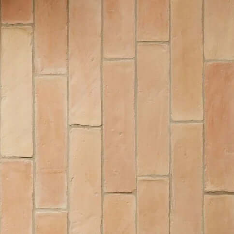 Casa verde Handmade Terracotta 10x30 cut sample TILEJOB.CO.UK