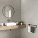Alfa Silver Gloss ceramic tiles cut sample All tiles TILEJOB