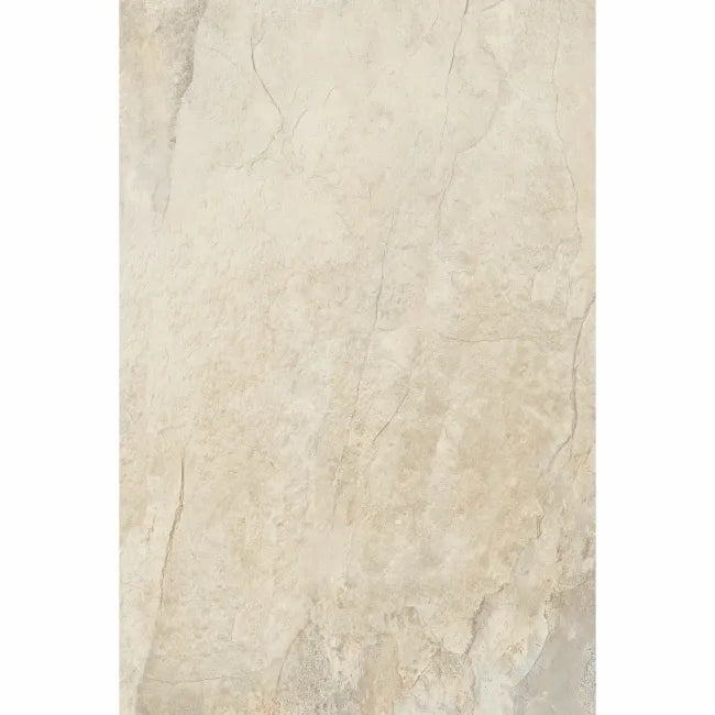 Keystone Beige Slate Effect Matt Porcelain Floor Tile 600x400mm