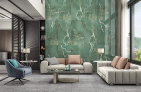 Marble effect tiles