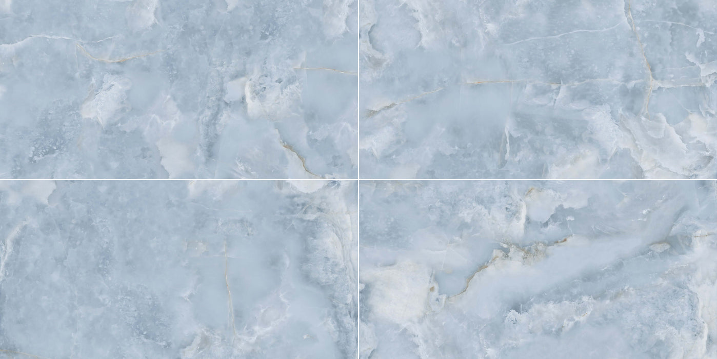 Onyx blue calma gloss tiles 60x120cm All tiles TILEJOB.CO.UK