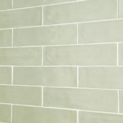Handmade sage 75x300mm All tiles TILEJOB