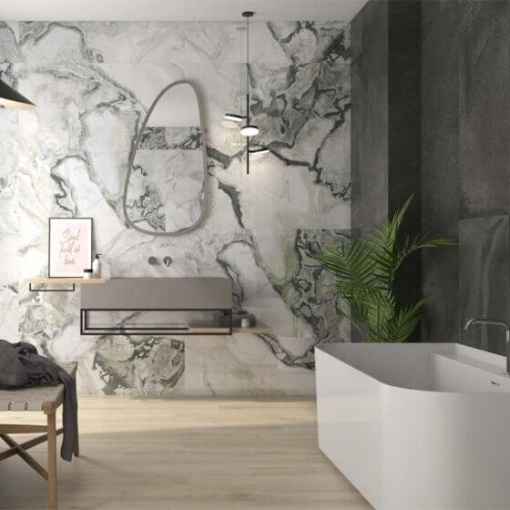 Kinabalu Birch Matt Glazed Porcelain 20x120cm TILEJOB