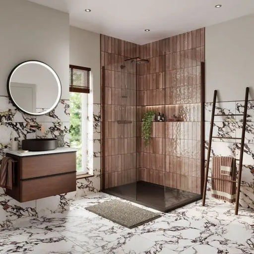 Cotto Umbria Clay Gloss Terracotta Effect Tiles 75x300mm