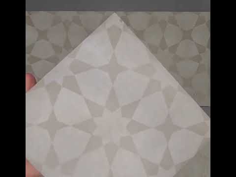 Romano star grey matt porcelain tiles 210.6x210.6x9mm All tiles TILEJOB