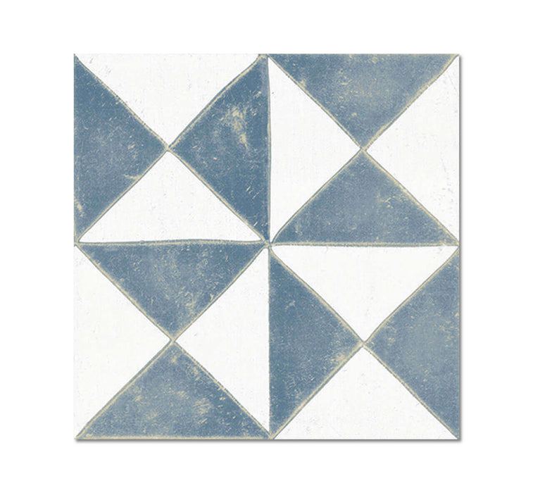 Craft blue pattern tiles 22x22cm All tiles TILEJOB