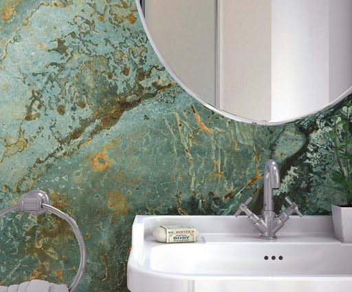 Kilimanjaro green metal porcelain 60x120cm All tiles TILEJOB