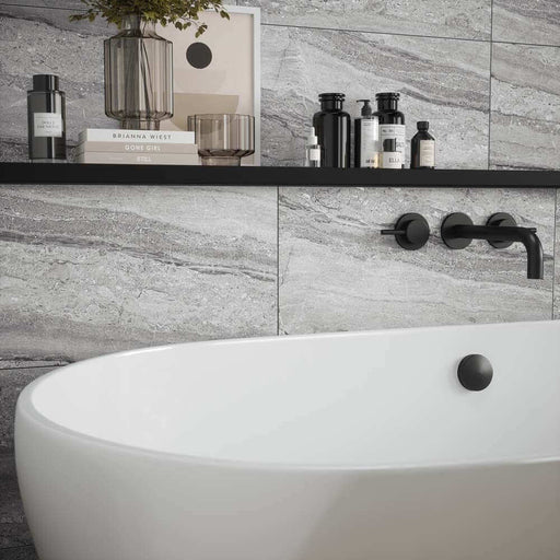 Travertine Grey Matt Ceramic Wall 30x60cm All tiles Tilejob