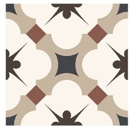 Grace Beige Taco Matt Tile 165x165mm