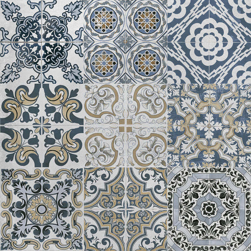 Pluto Mixed Decor Matt 60x60cm All tiles TILEJOB