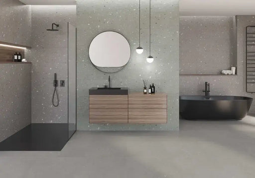 Happy Joy Grey wall mat ceramic tiles 33x100cm All tiles TILEJOB