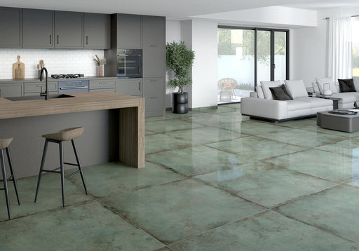Alloy Mint Matt Porcelain Tiles 60x60cm All tiles TILEJOB.CO.UK