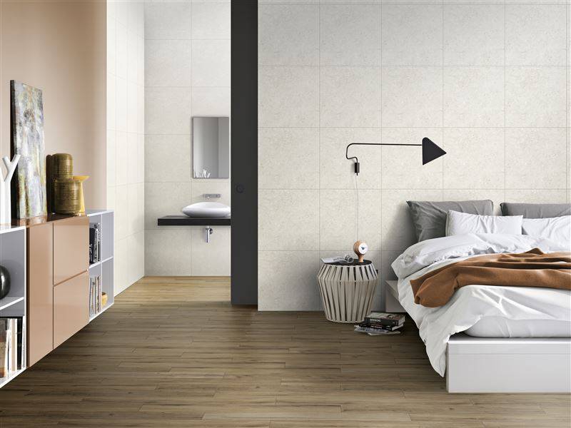 Manor Oak Wood effect porcelain tiles 20x120cm