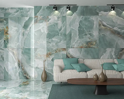Iceland Onyx Marble Mint Green 60x120cm All tiles TILEJOB