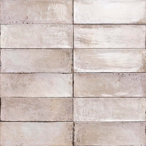 Oxford rustic white gloss wall tiles 10x30cm All tiles TILEJOB.CO.UK