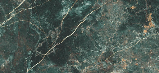 Icaro Musk Green Gloss Marble Effect Tiles 600x1200mm