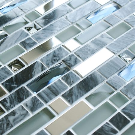 Gemstone Quartz Mosaic Wall 320x300x8mm