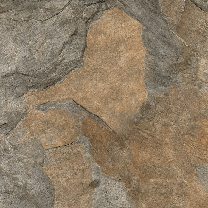 Multi Colour Rust Slate Outdoor Opus Porcelain Paving Tiles Mix Pallet deal 21.06m²