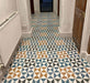 Craft green pattern tiles 22x22cm All tiles TILEJOB
