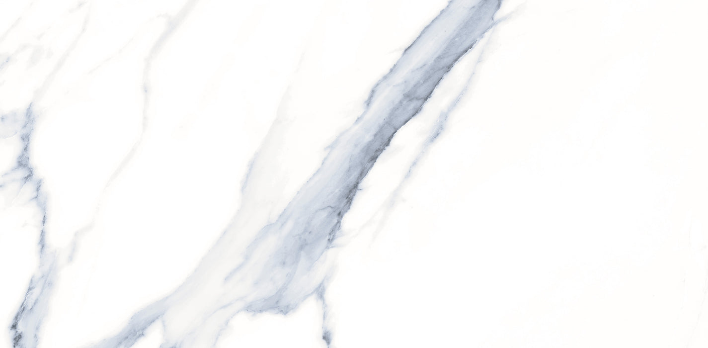 Marmi Carrara Blue Marble gloss porcelain tiles 60x60cm, 30x60cm, 60x120cm