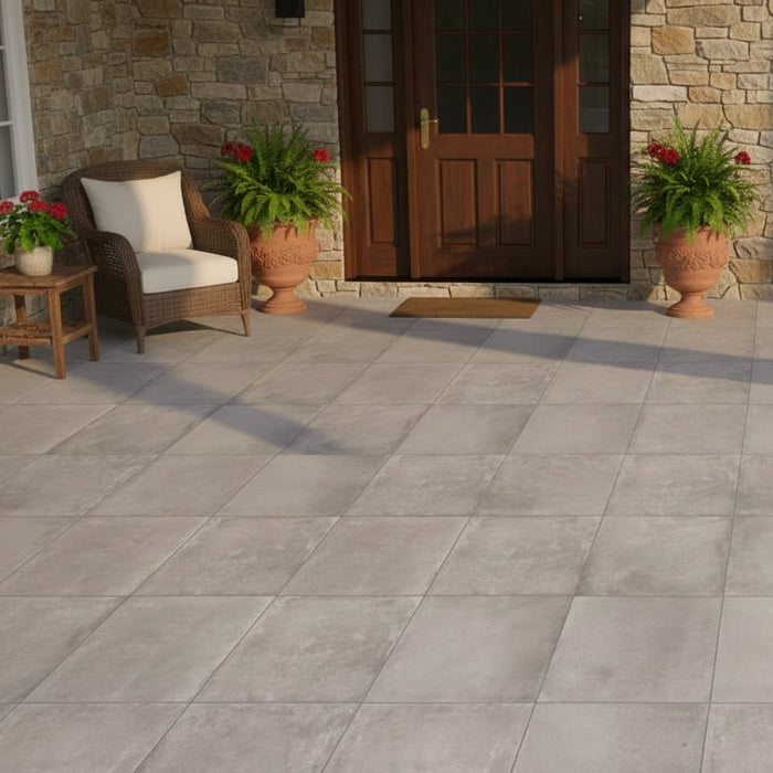 Amalfi Grey Outdoor terracotta tiles R11